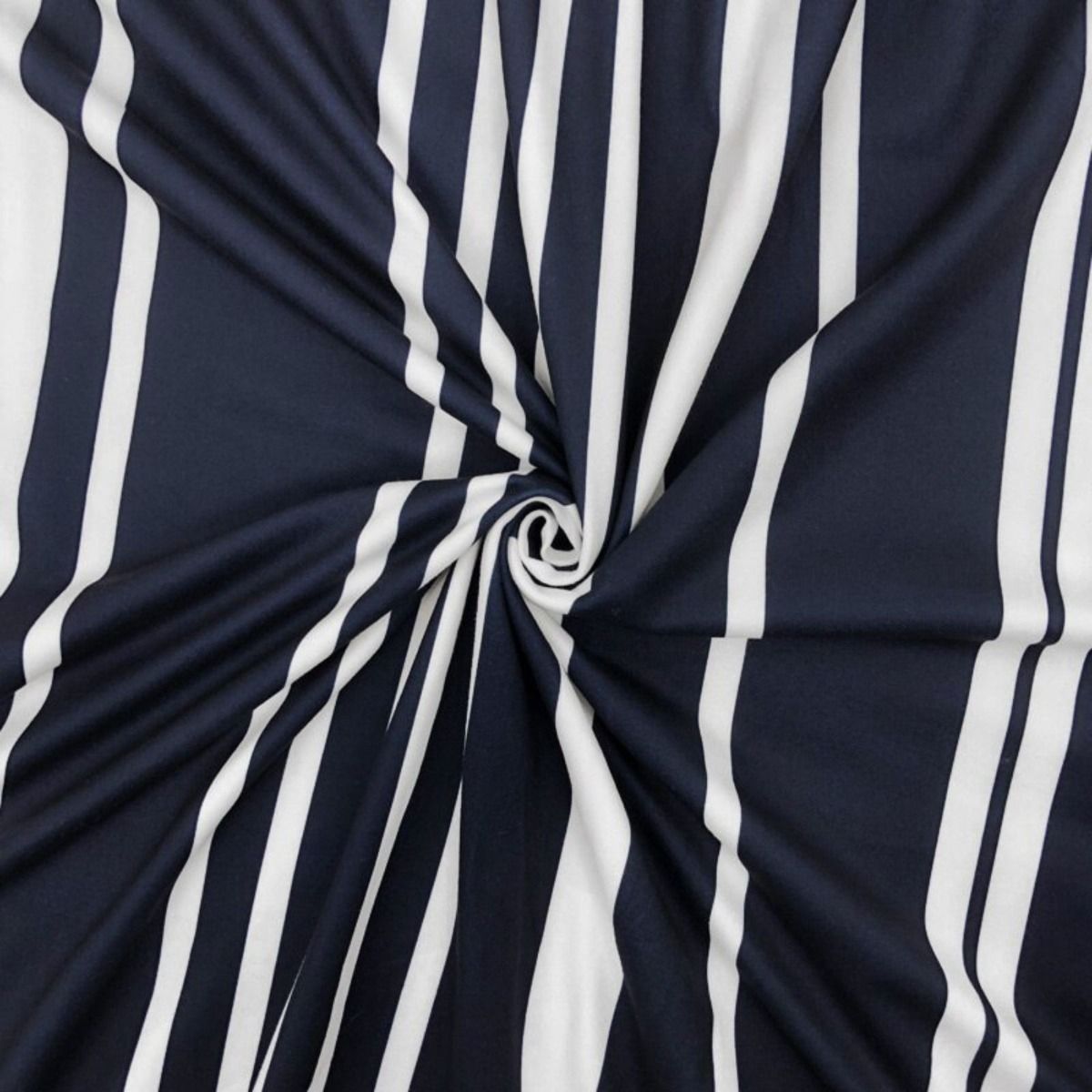 5XL Navy Stripe Outfit Set