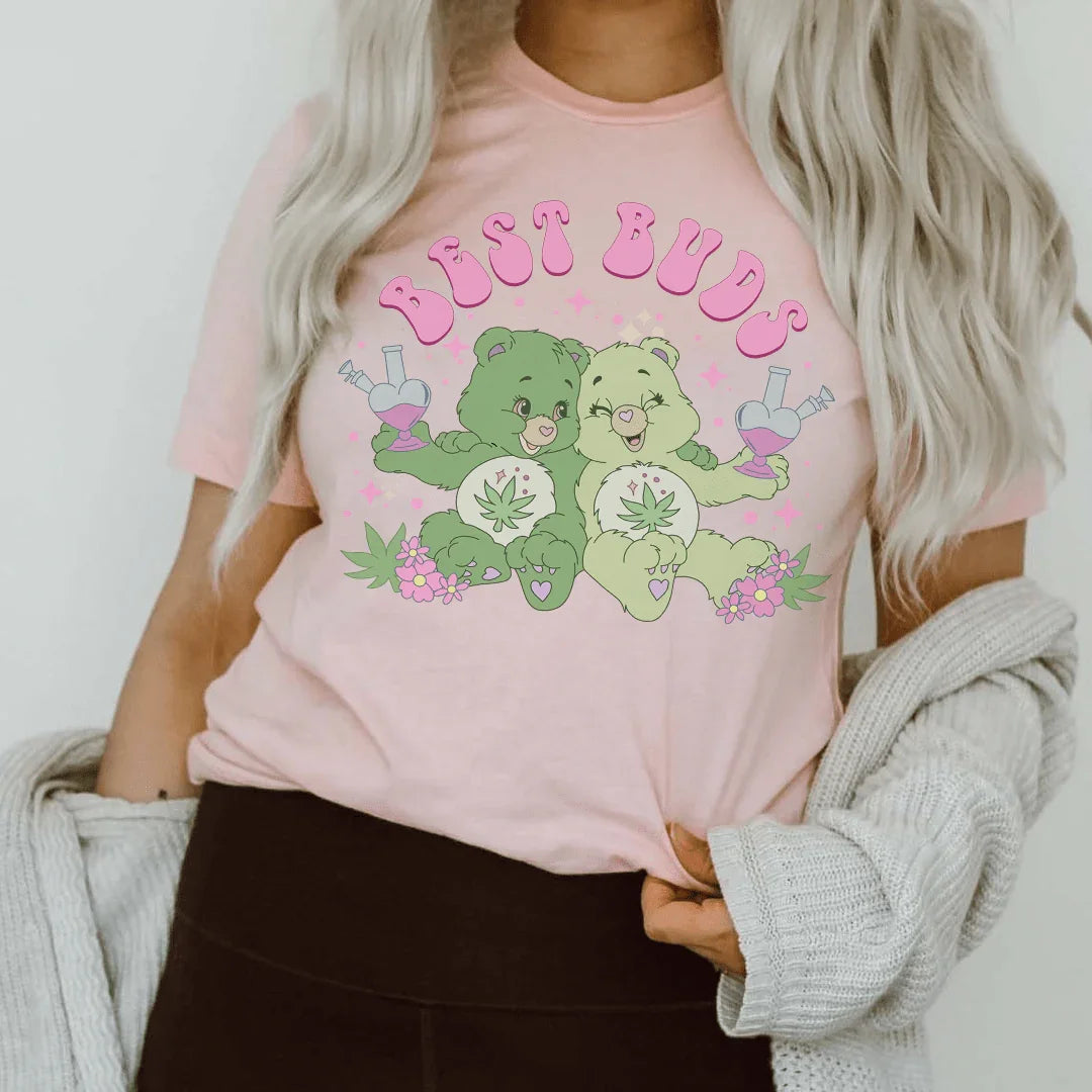 Best Buds Floral Friendship Shirt – "Best Buds"