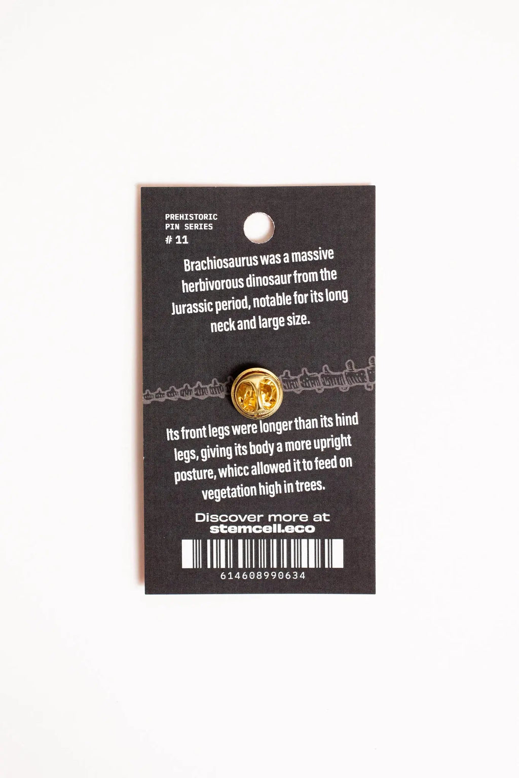 Brachiosaurus Enamel Pin (Brachiosaurus altithorax)