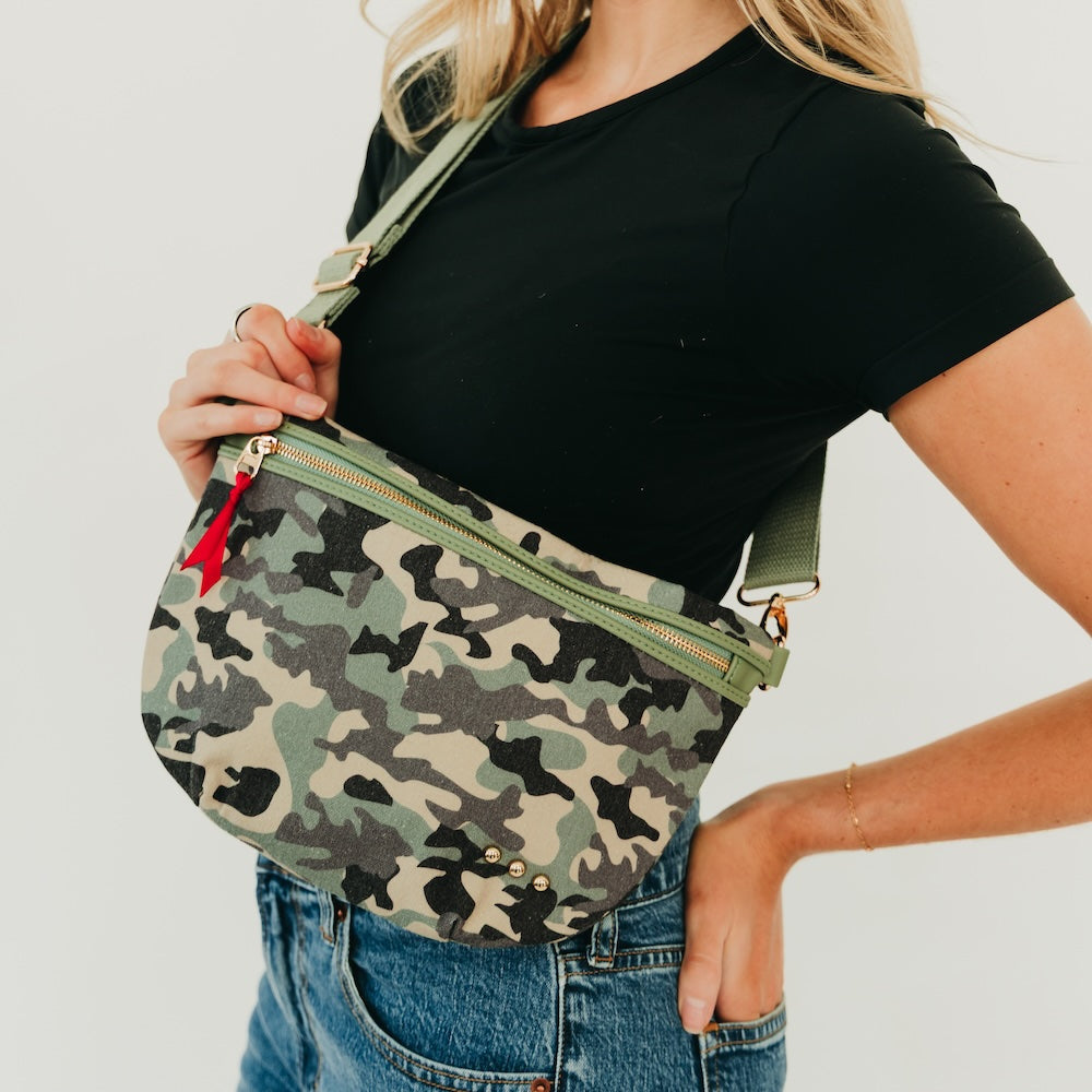 Callahan Canvas Printed Bum Bag