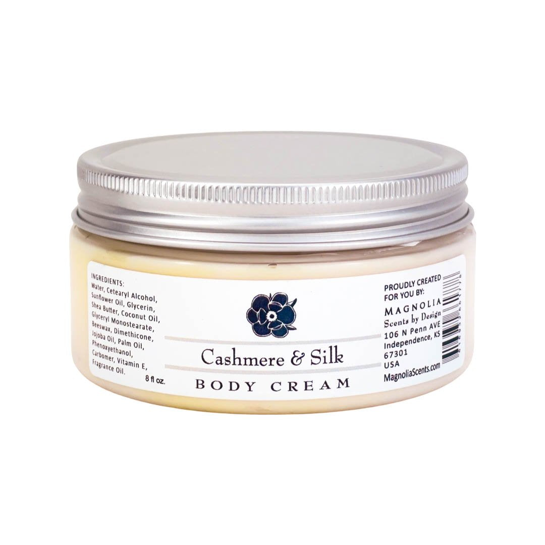 Cashmere & Silk 8oz Body Cream