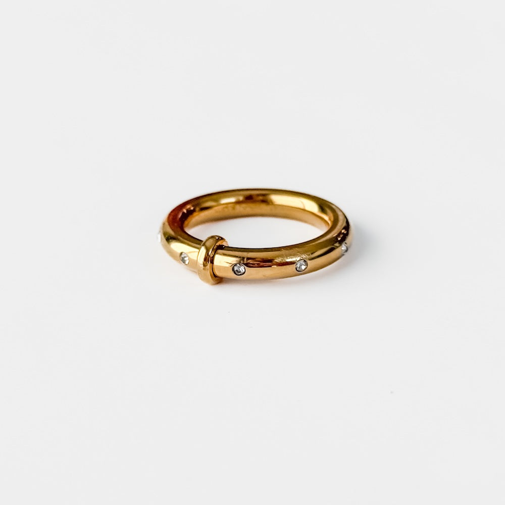 Diamond Studded Ring - WATERPROOF