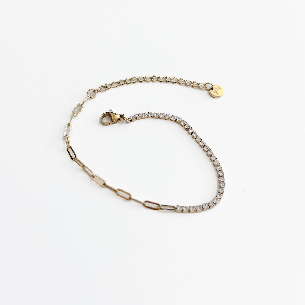 Diamond Tennis Chain Bracelet - WATERPROOF