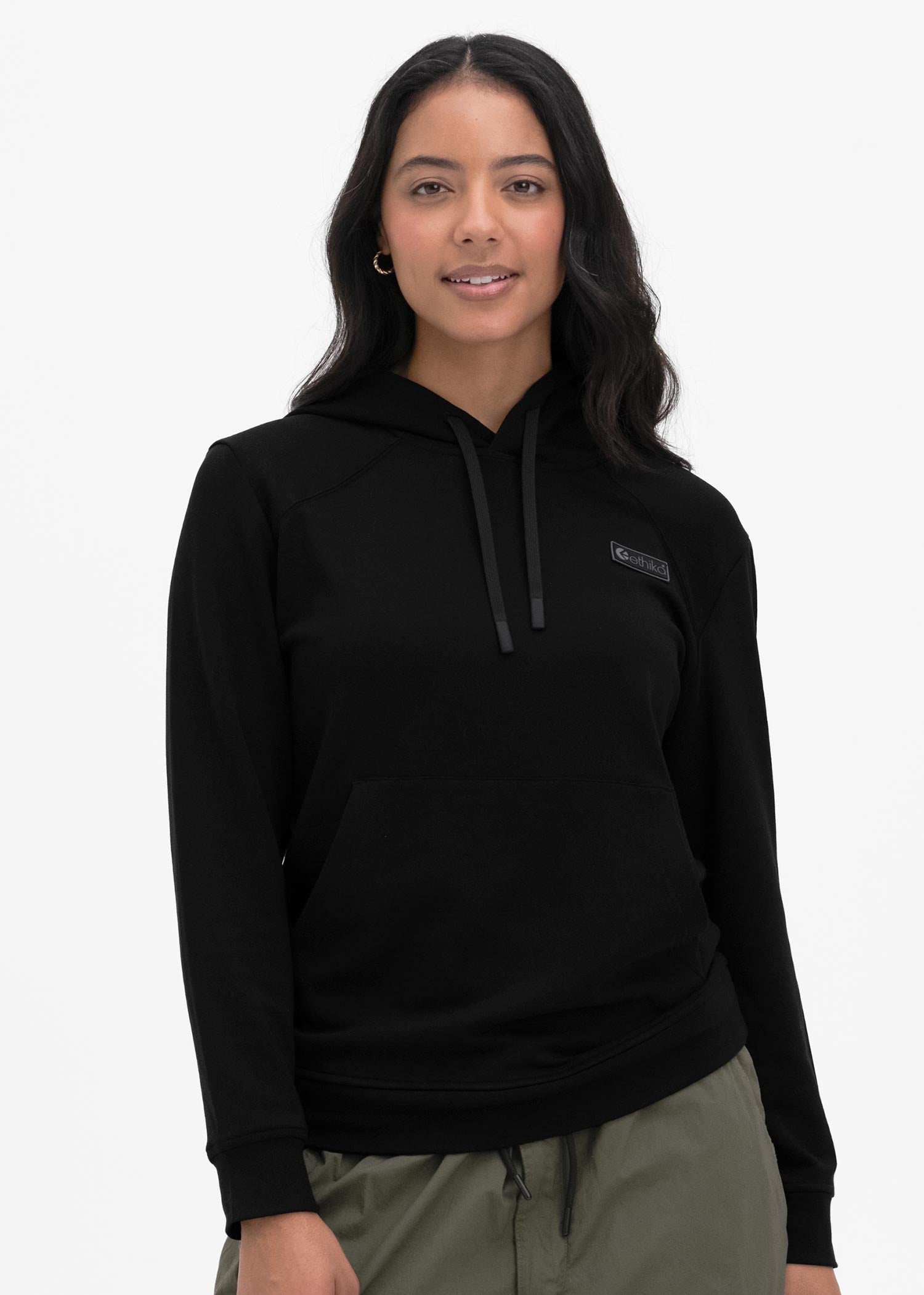 Black | Womens Premium Hoodie
