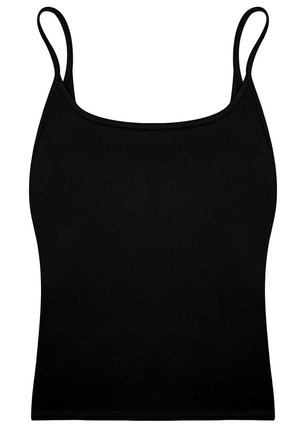 Black | Womens Contour Tank