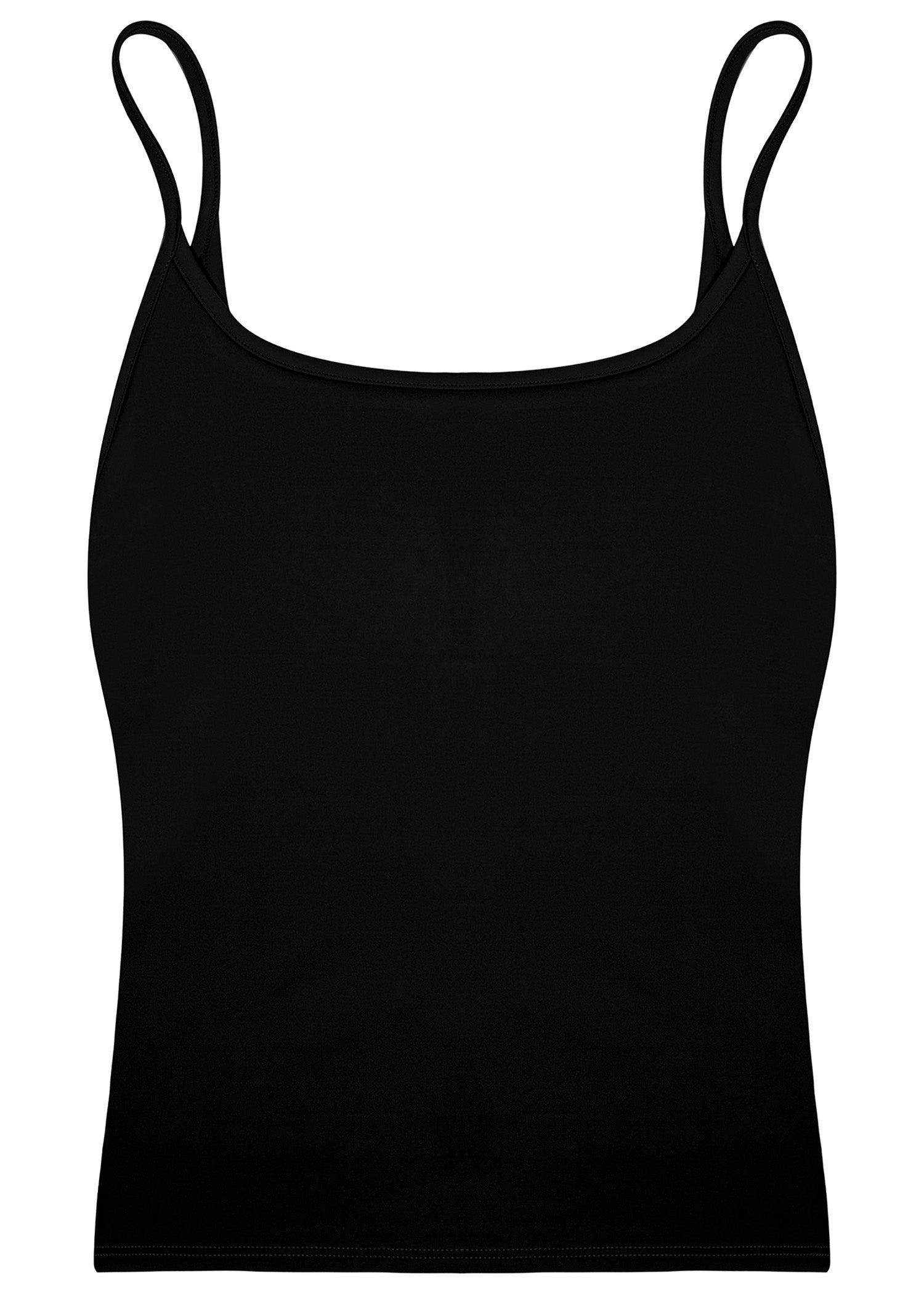 Black | Womens Contour Tank