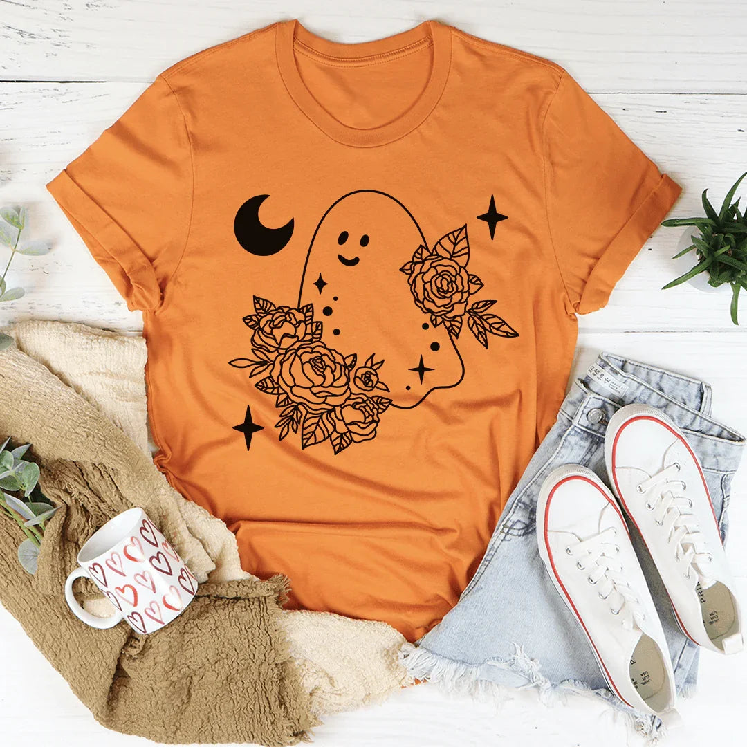 Floral Ghost Tee