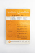 Geochimica et Cosmochimica Acta Journals
