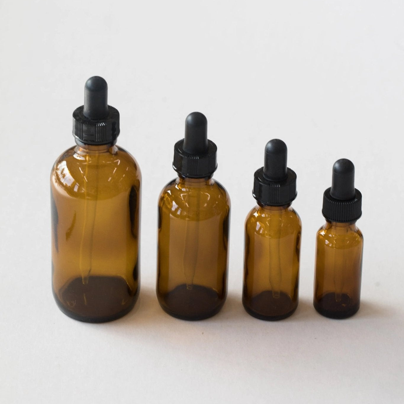Glass Dropper Bottle - Amber