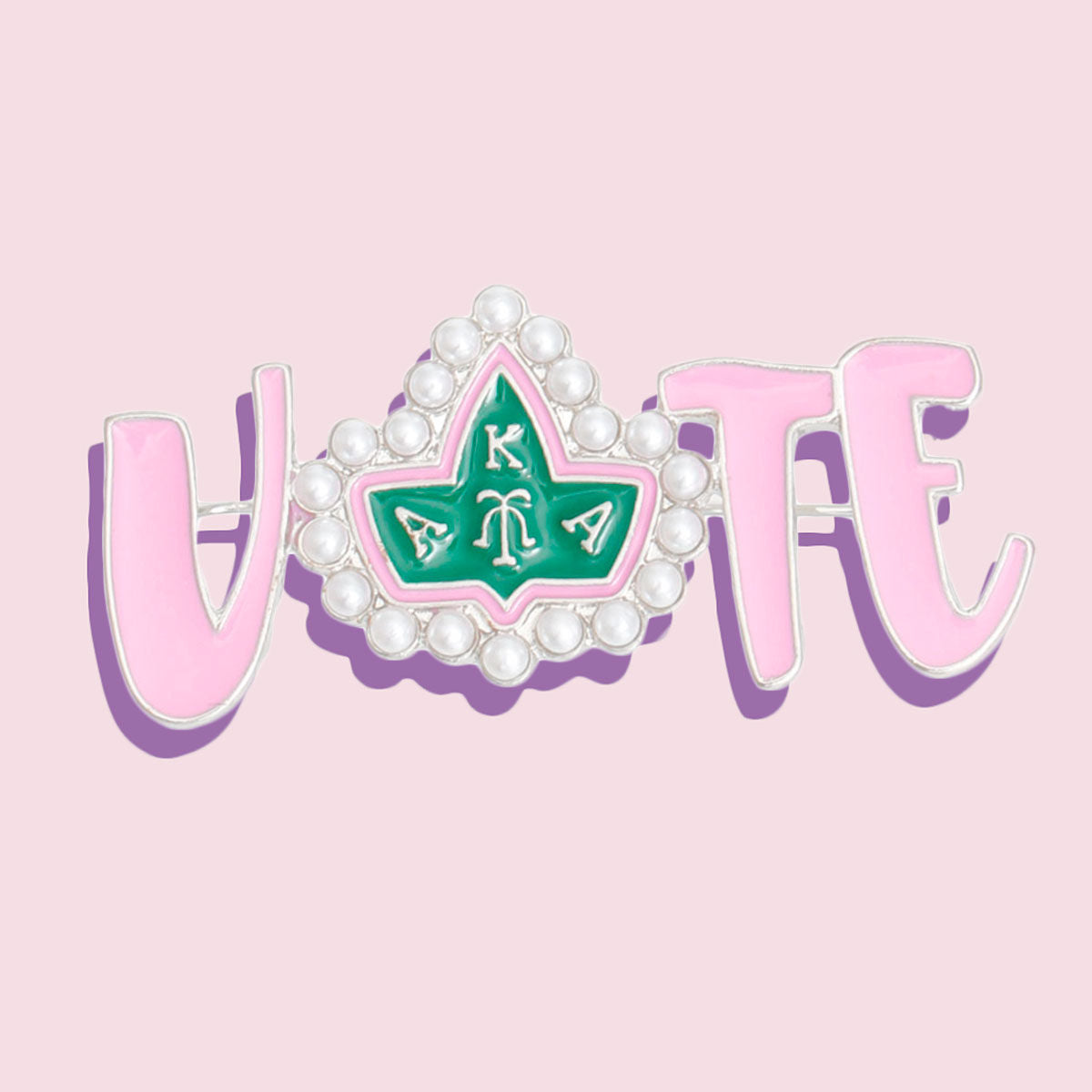 AKA Brooch Alpha Kappa Vote Sorority Pin