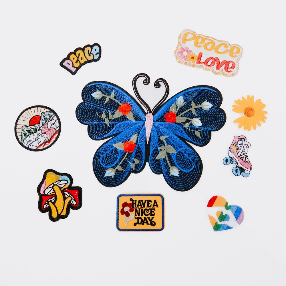 Hip Chic Iron On Patch Bundle (9 pcs)