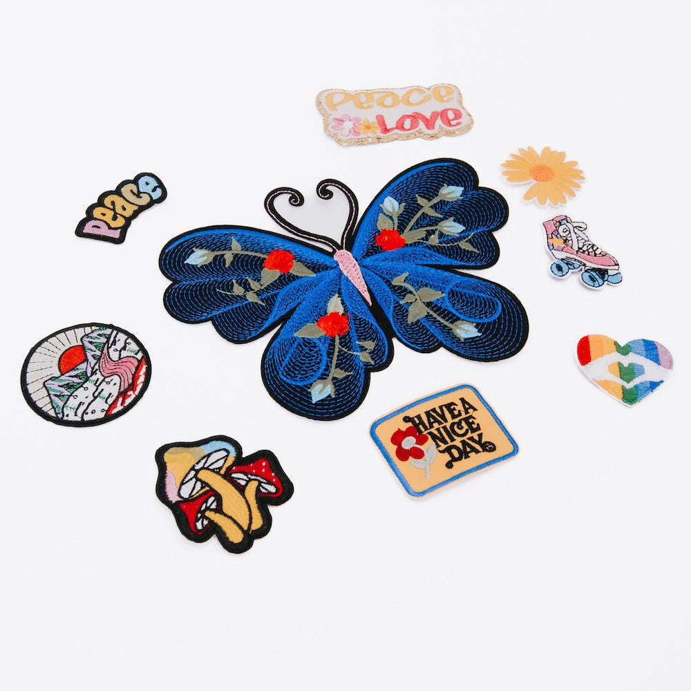 Hip Chic Iron On Patch Bundle (9 pcs)