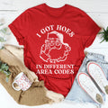 Funny Gardening & Plant Mom Top – "Hoes In Different Area Codes" Tee