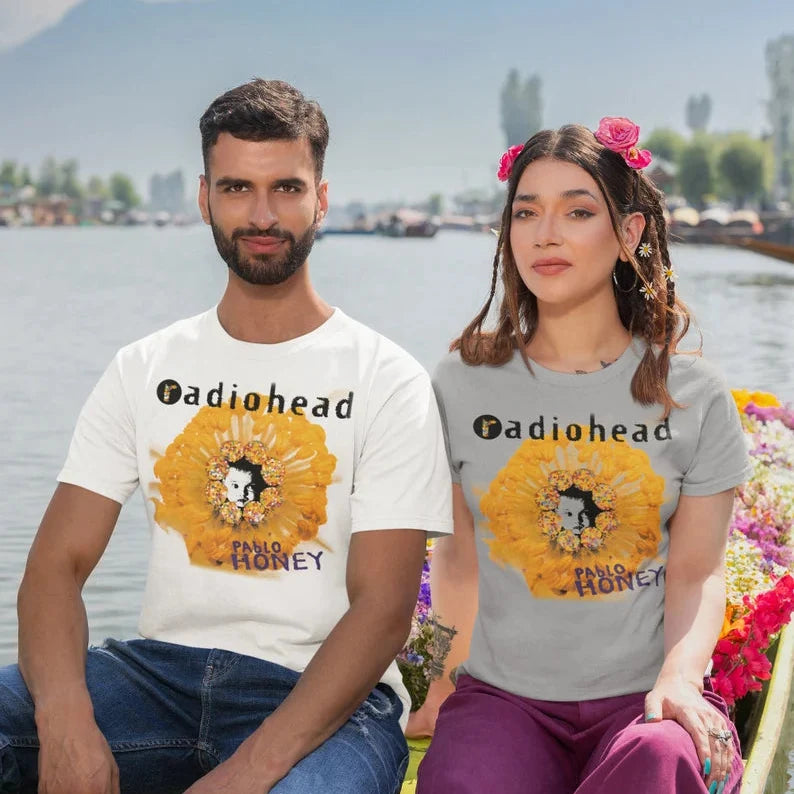 Radiohead "Pablo Honey" Album T-Shirt – Retro 90s Alternative Rock Band Unisex Graphic Tee
