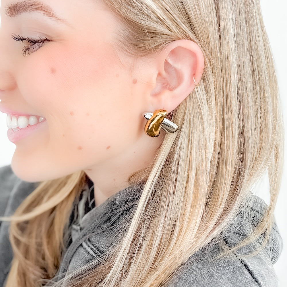 X Marks the Spot Earrings