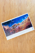 JWST Historic Poster #4 - Carina Nebula (Cosmic Cliffs)