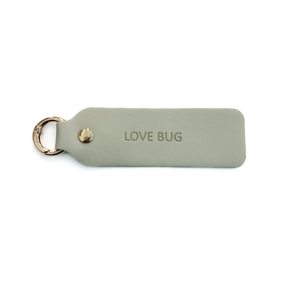 Vegan Leather Kind Keychain