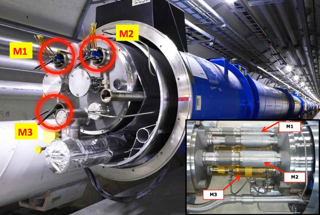 Authentic LHC Superconducting Cable — Real CERN Particle Physics Artifact
