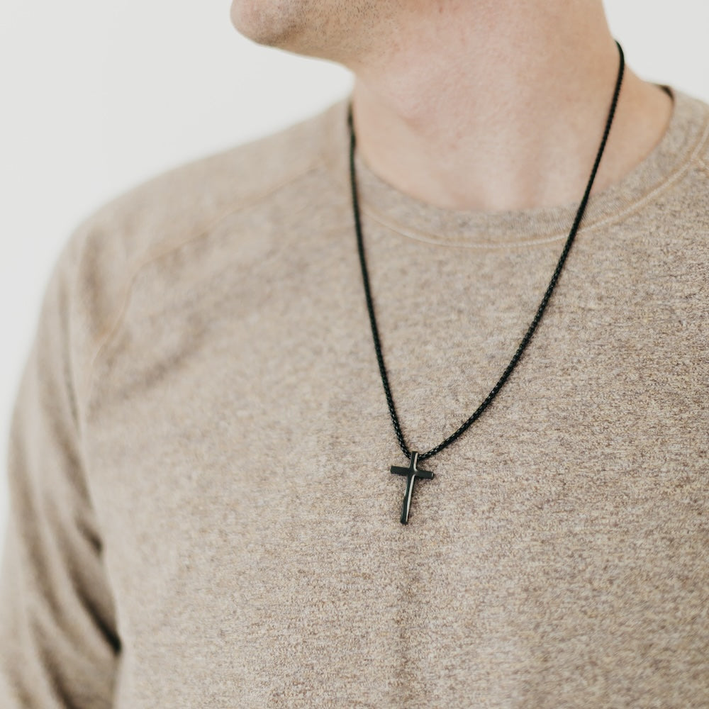 Gio L'uomo Mens Collection Cross Necklace