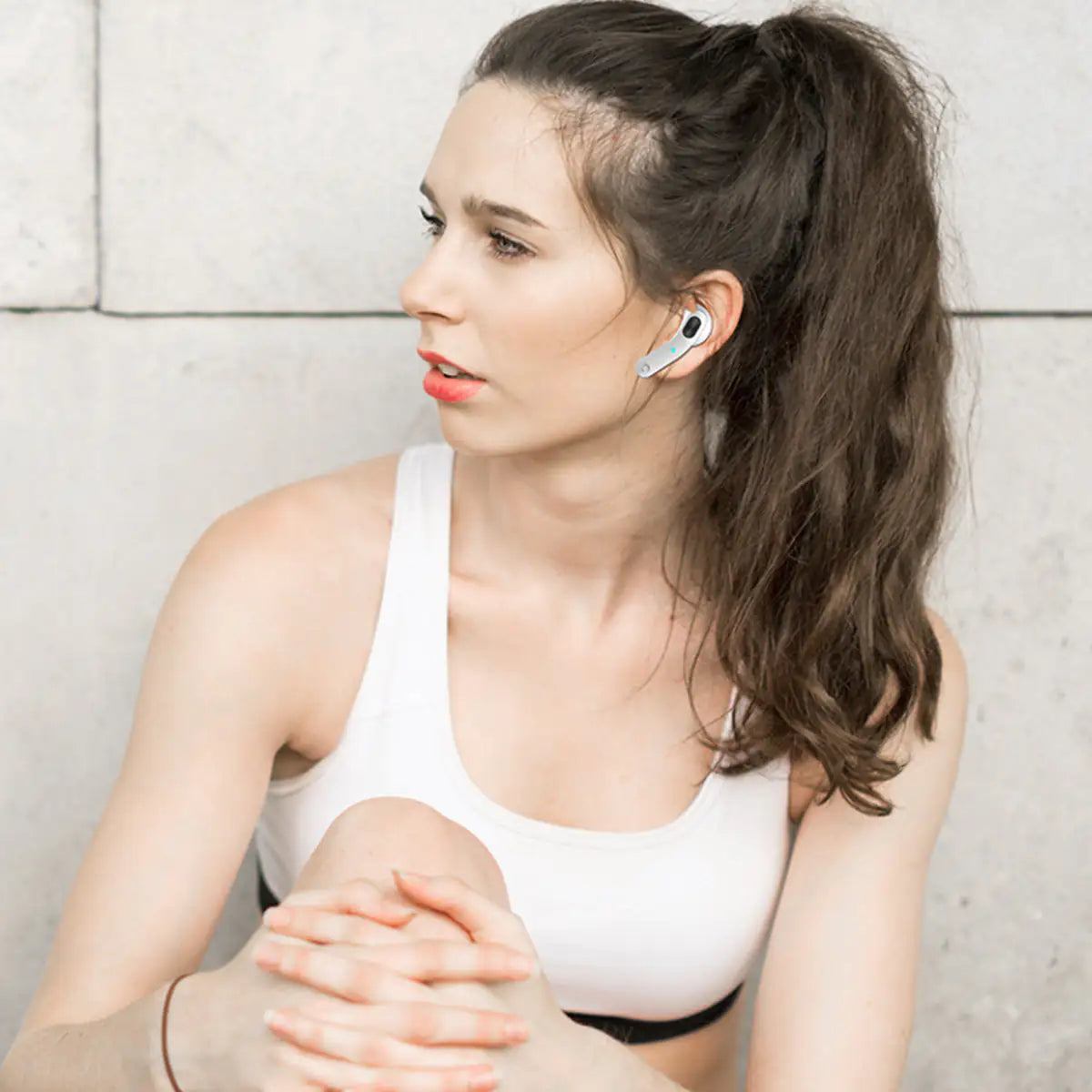 Marble Pebble Twin Bluetooth Headphones