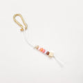 Rainbow Beaded Mini Bag Charm