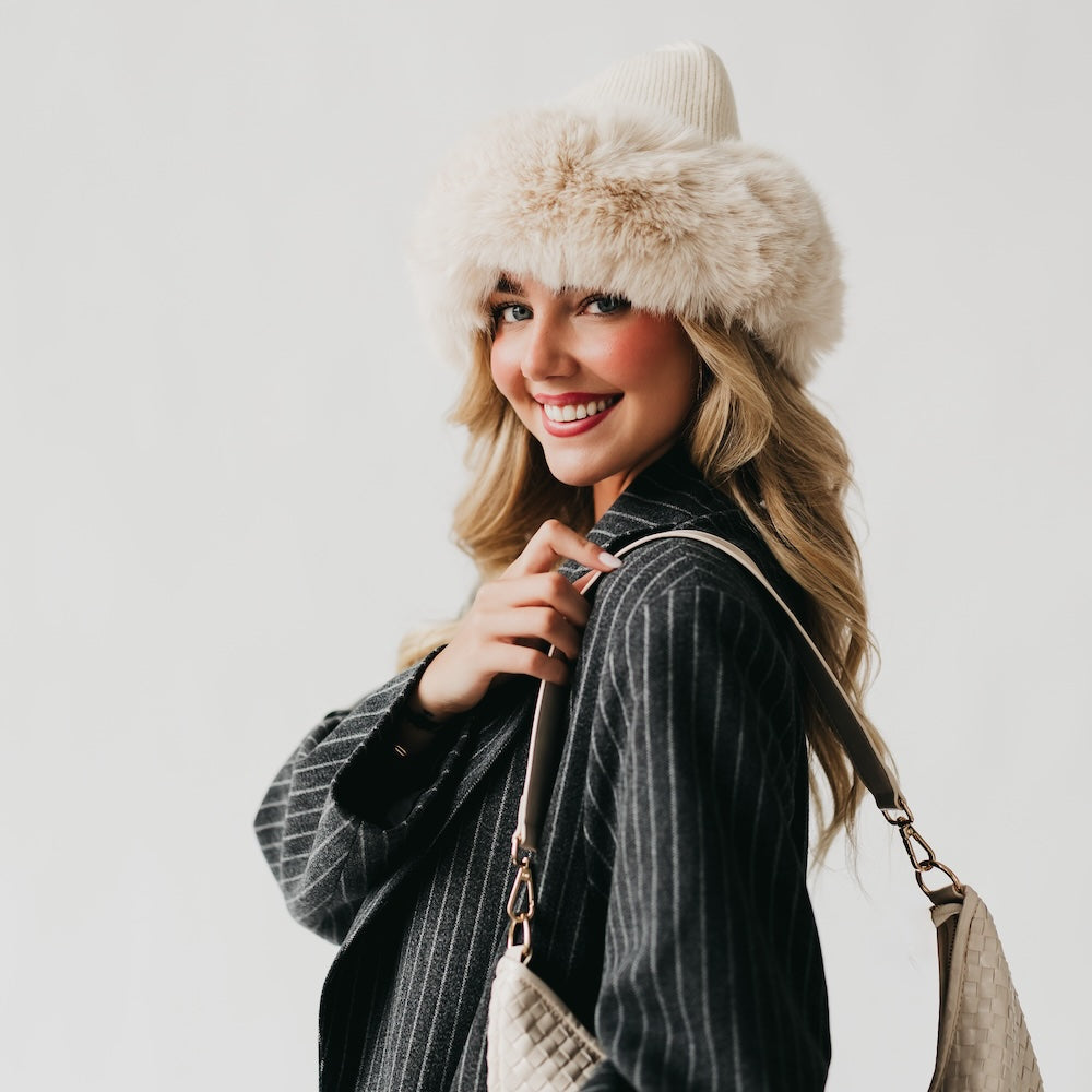 Noelle Faux Fur Hat