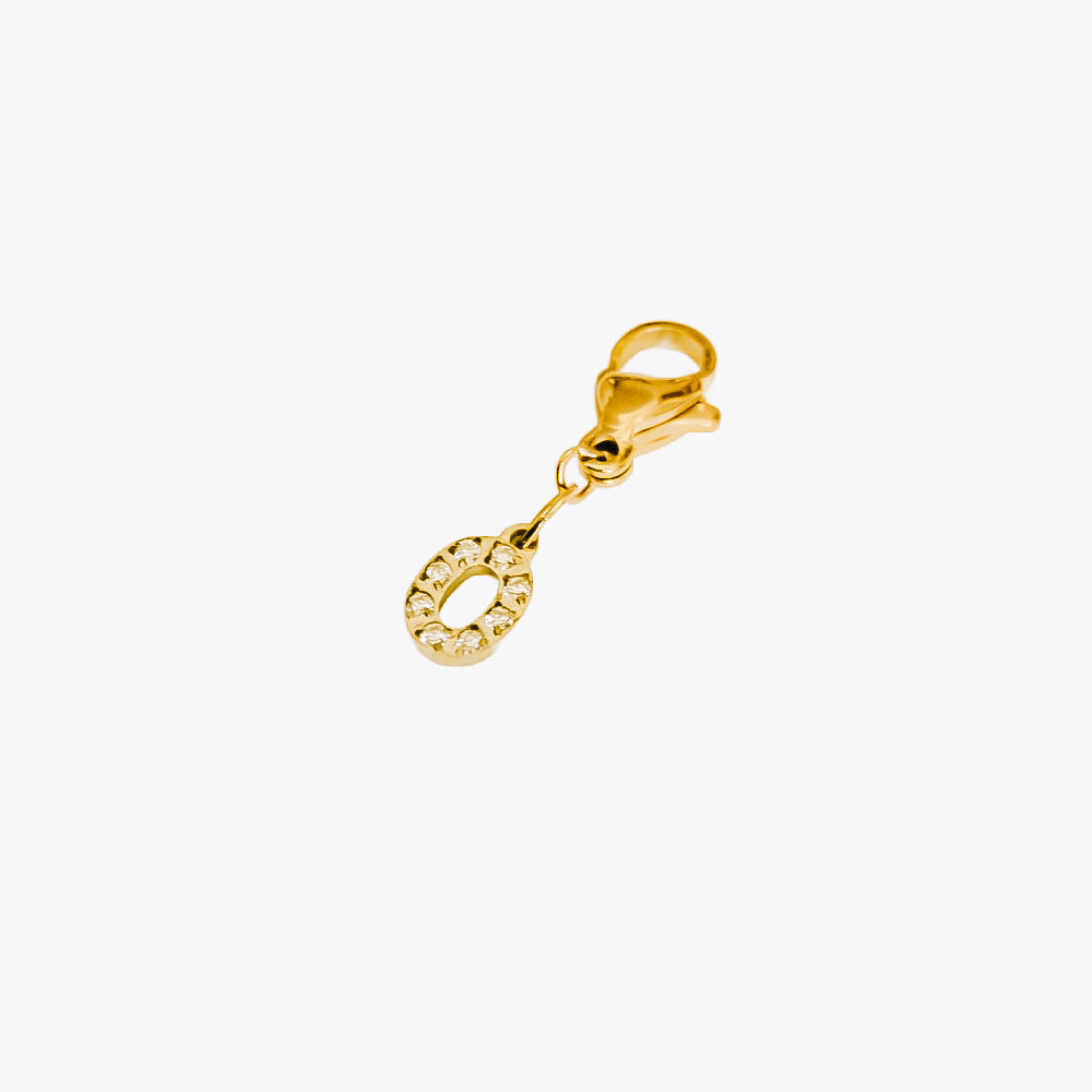 Bundled Number Charm Bar Chanelle Charms - WATERPROOF