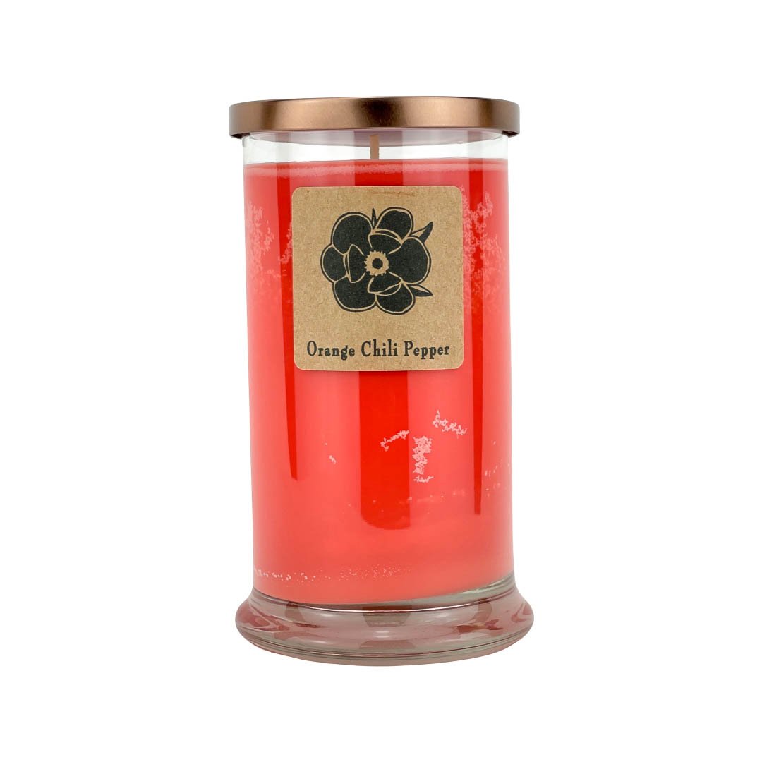 Orange Chili Pepper 18oz Soy Candle