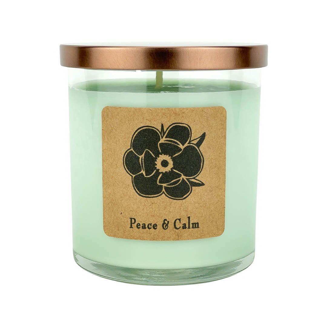 Peace & Calm 10oz Soy Candle