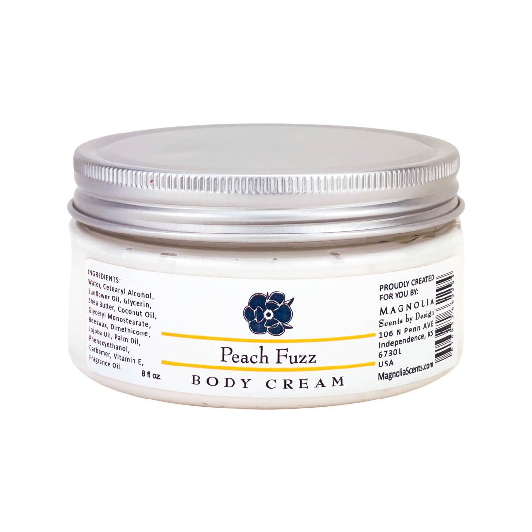 Peach Fuzz 8oz Body Cream