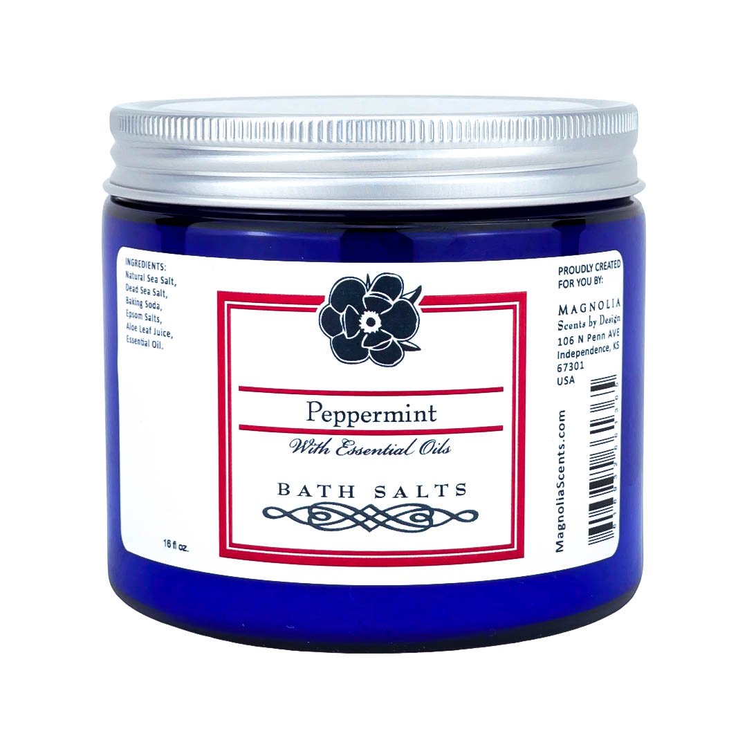 Peppermint 16oz Bath Salts