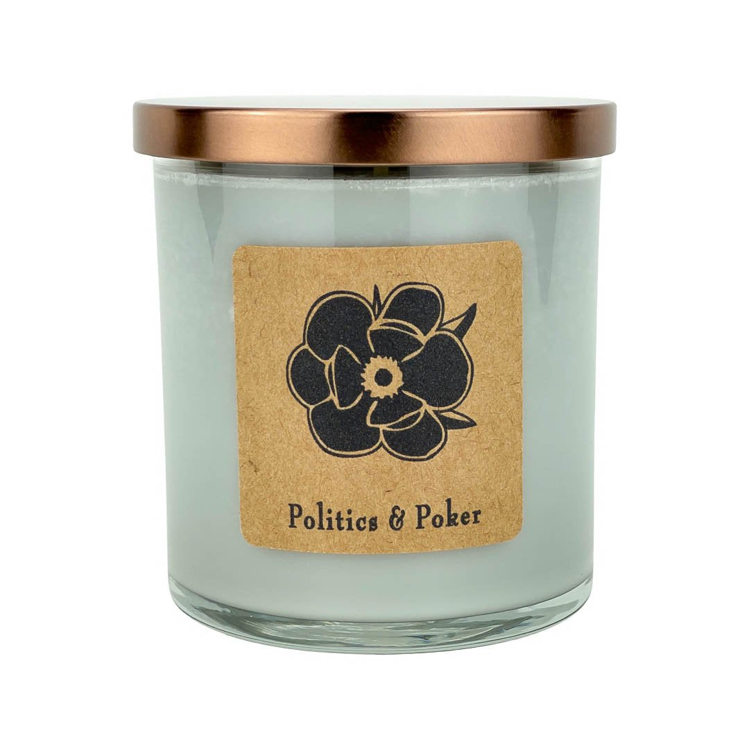 Politics & Poker 10oz Soy Candle