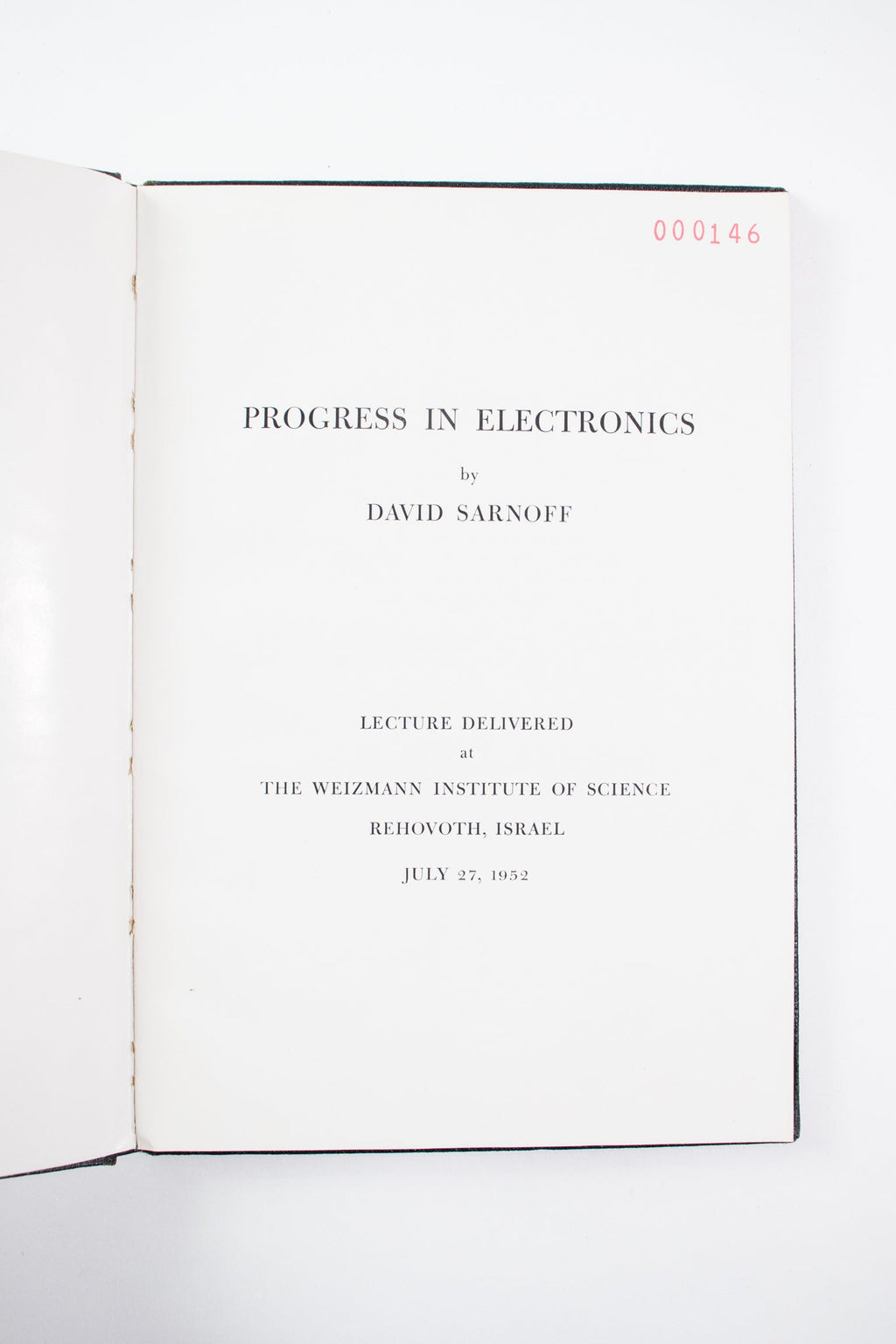 Progress in Electronics