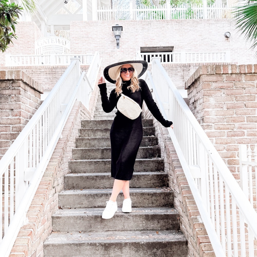 Rachel Raffia Westlyn Bum Bag