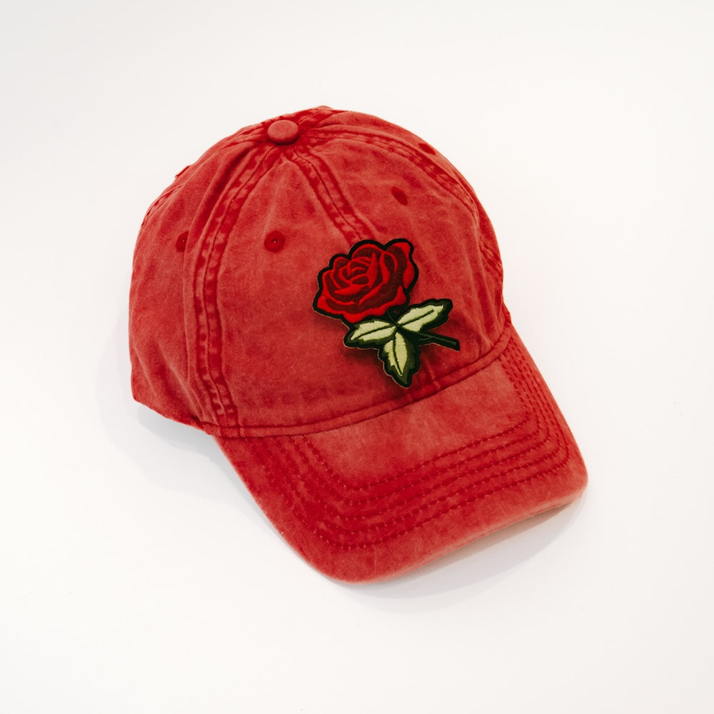 Rose Iron On Patch