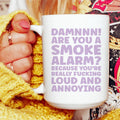Smoke Alarm Ceramic Mug 15 oz