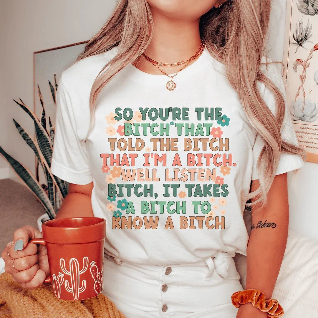 So You're The B Tee