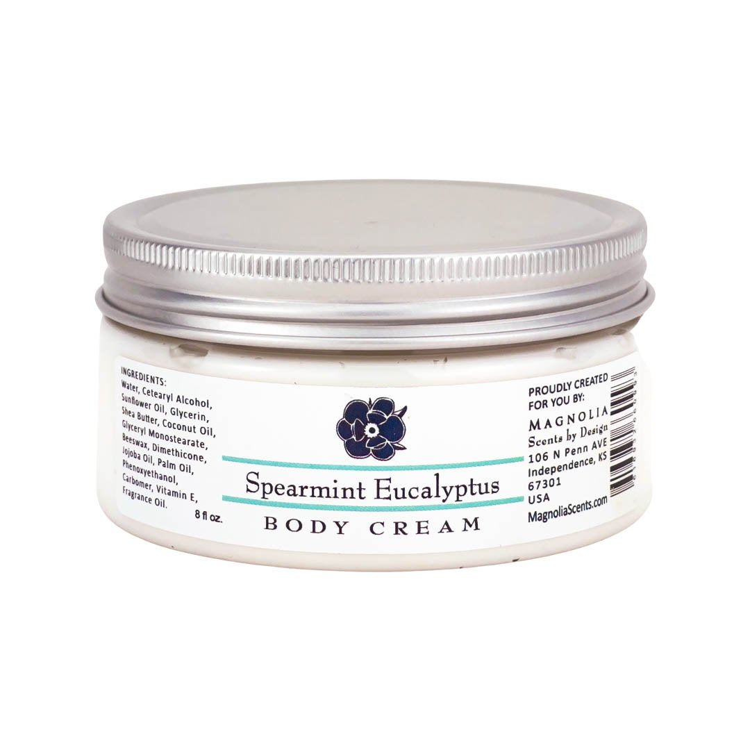 Spearmint Eucalyptus 8oz Body Cream