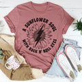 Sunflower Soul & Rock N Roll Eyes Tee