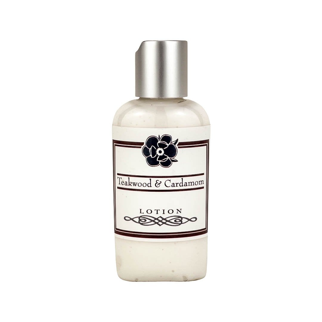 Teakwood & Cardamom 2oz Lotion