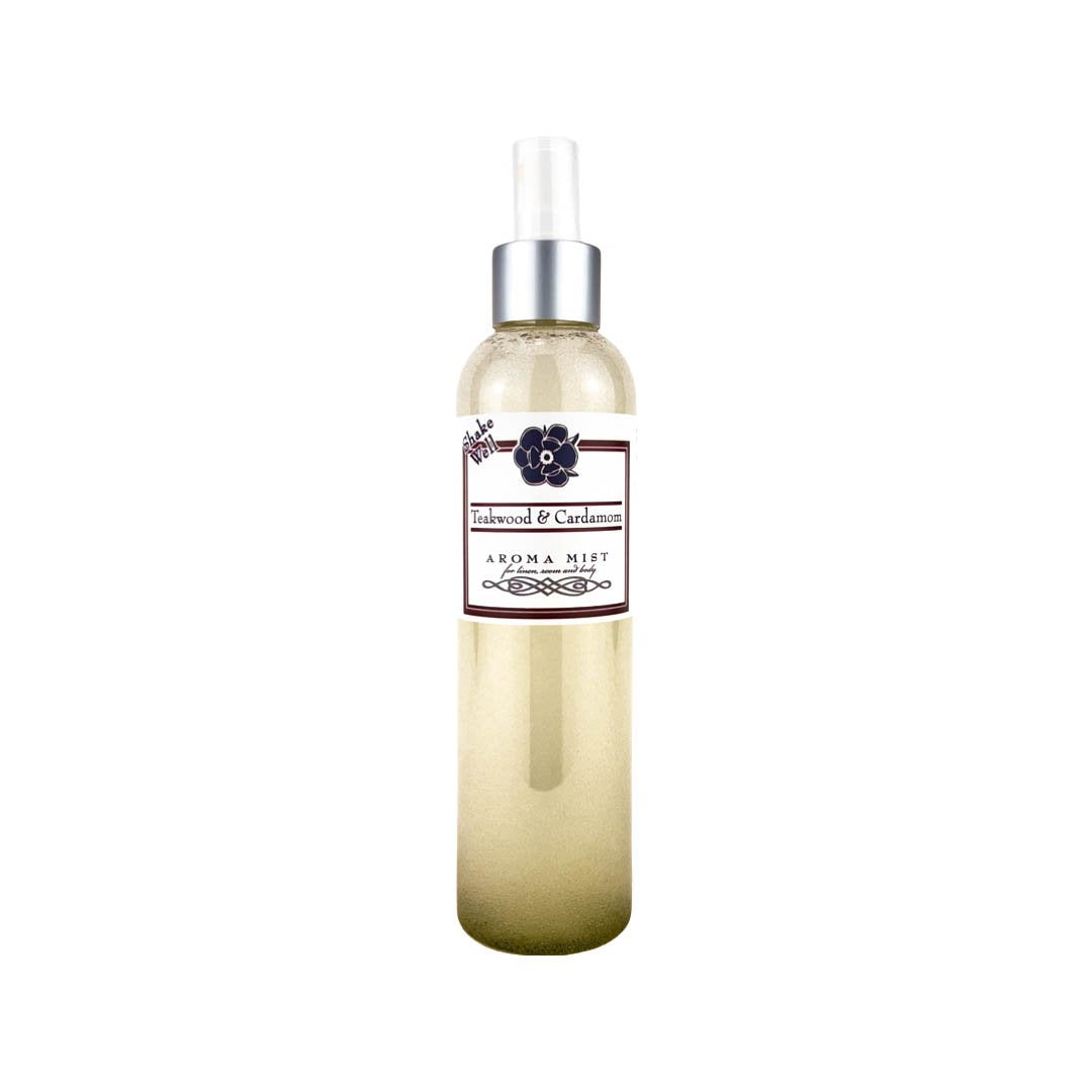 Teakwood & Cardamom 8oz Aroma Mist