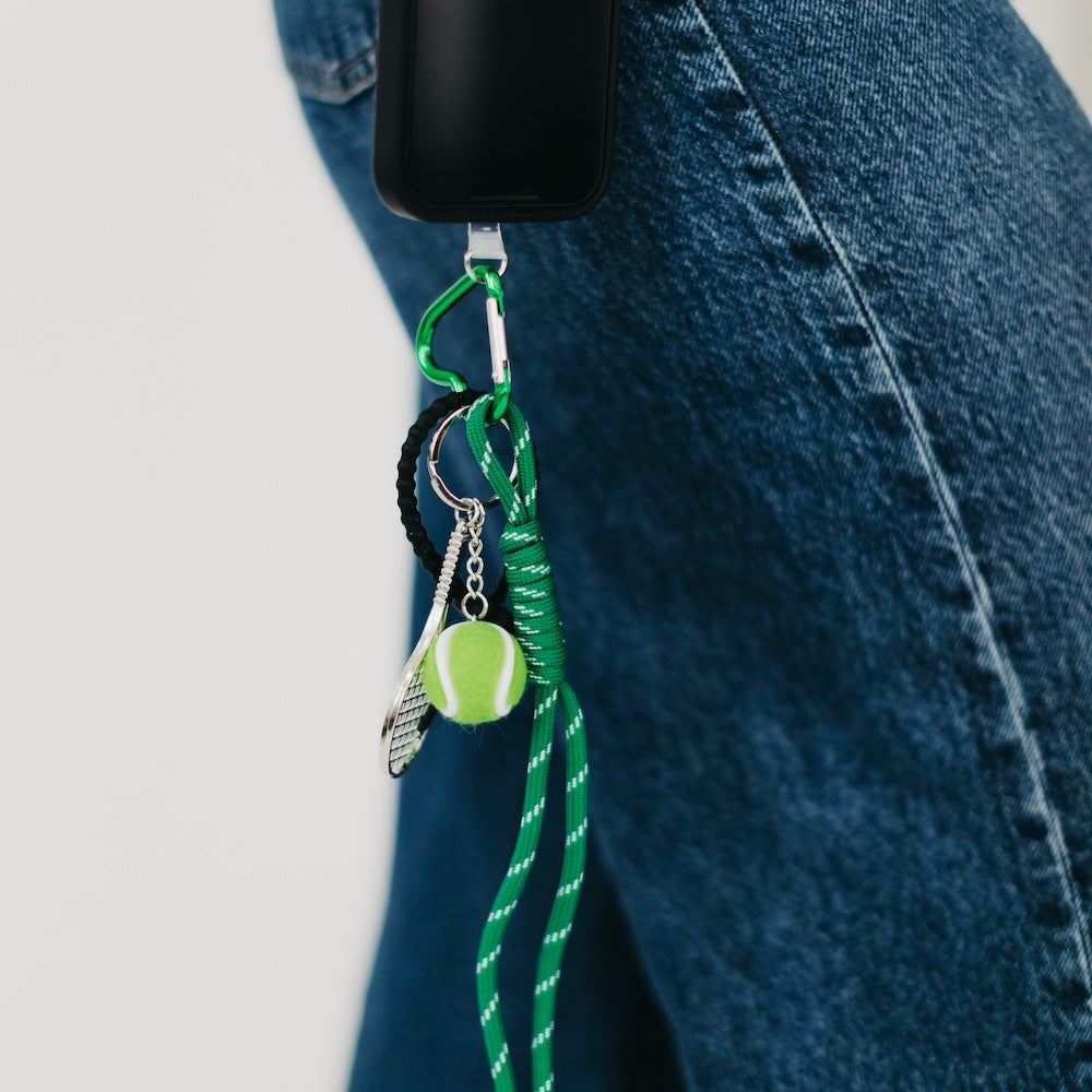 Tennis Rope Charm Key Chain