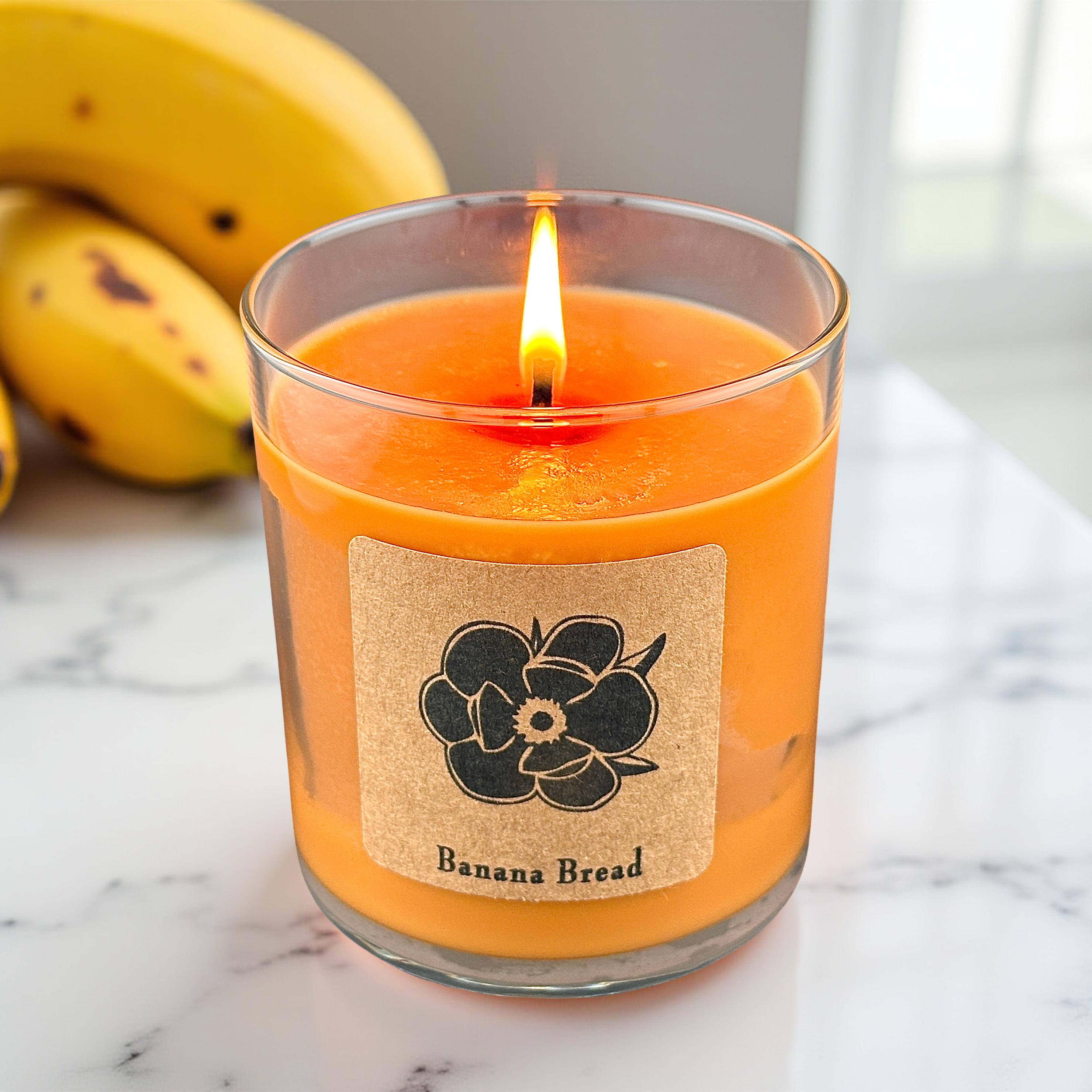 Banana Bread 10oz Soy Candle