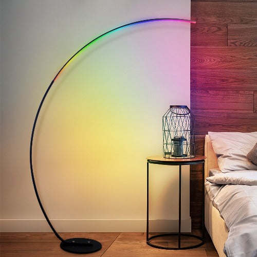 RGBW Modern Curve Lamp, Mood Lighting-3