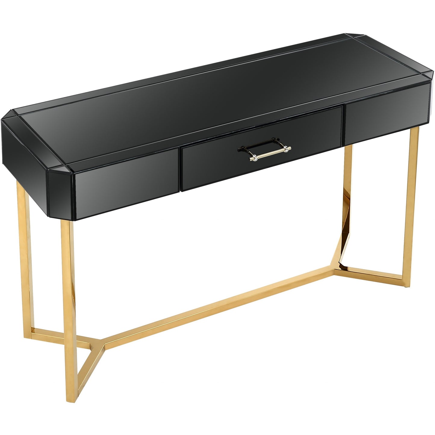 Black and Gold Console Table-3