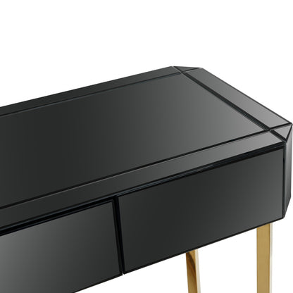 Black and Gold Console Table-5