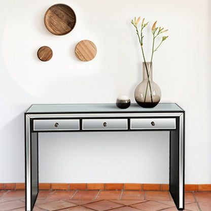 Bold and Black Console Table-1