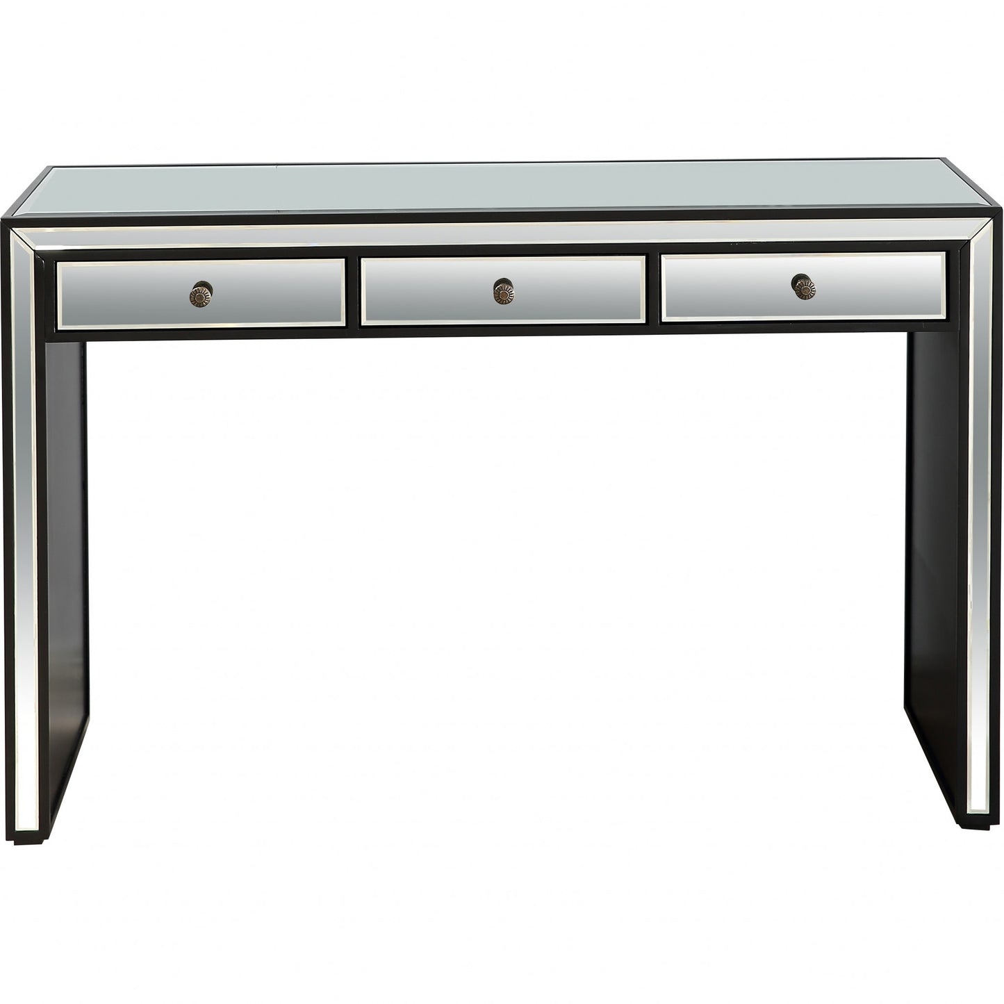 Bold and Black Console Table-3