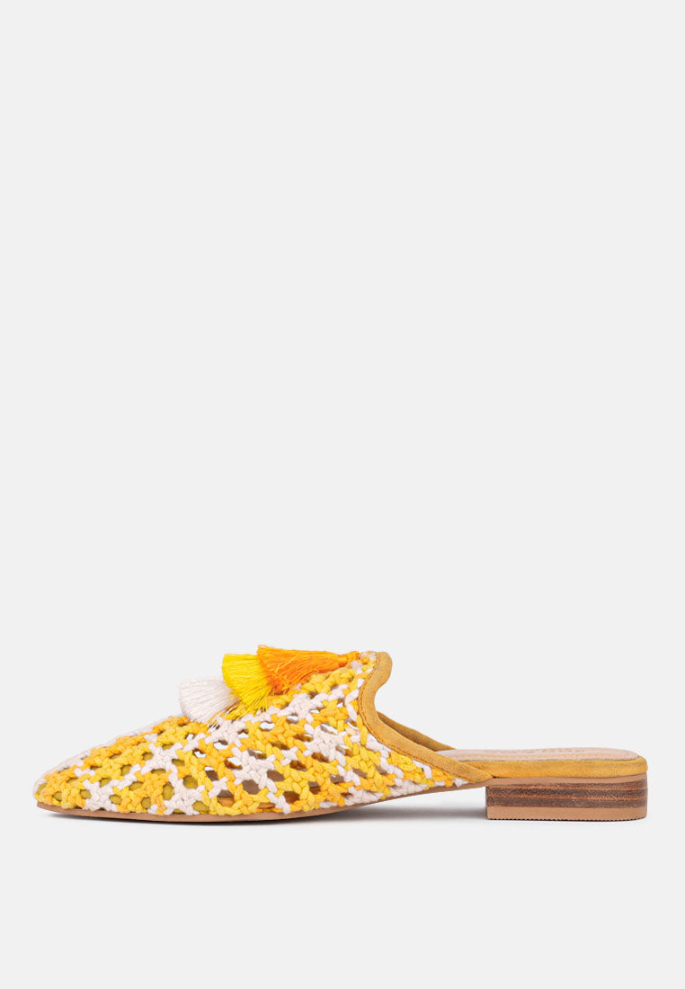 mariana woven flat mules with tassels-31