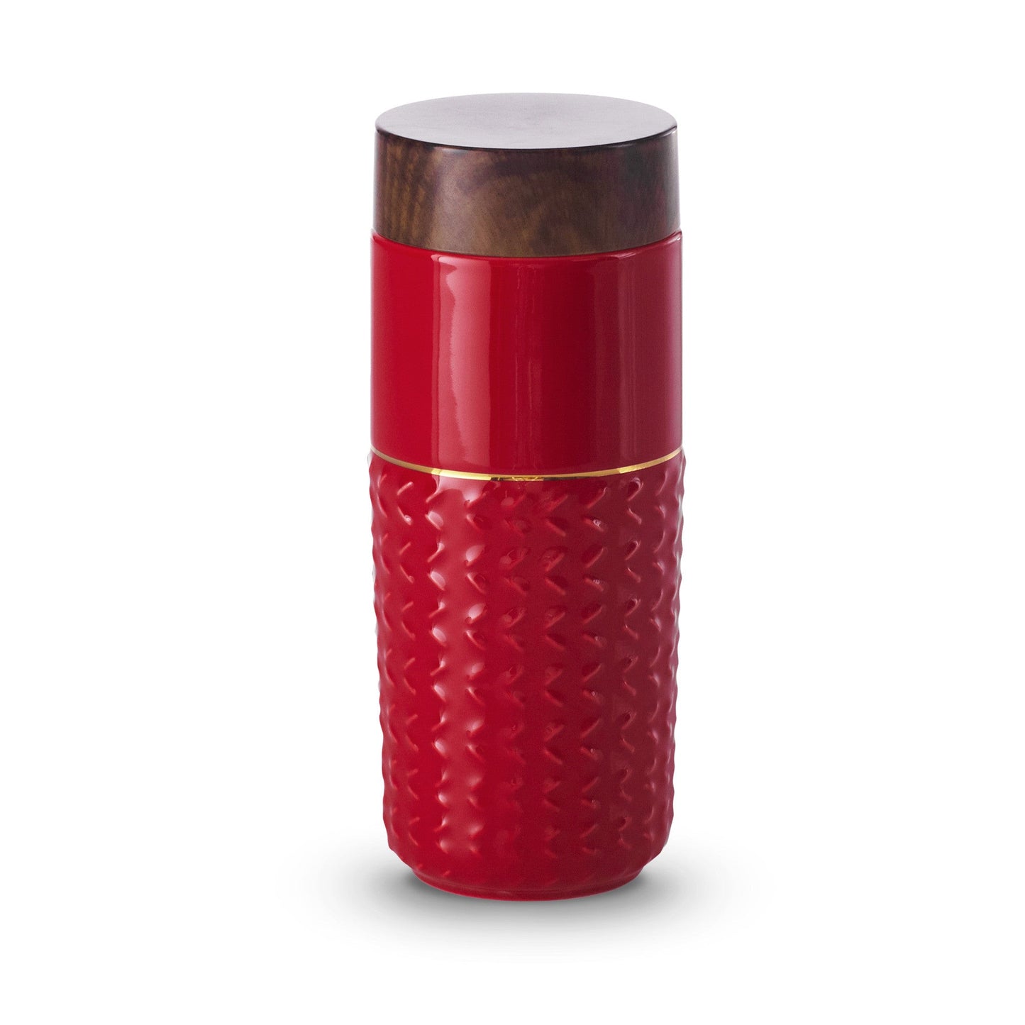 One-O-One / Free Soaring Gold Line Ceramic Tumbler-2